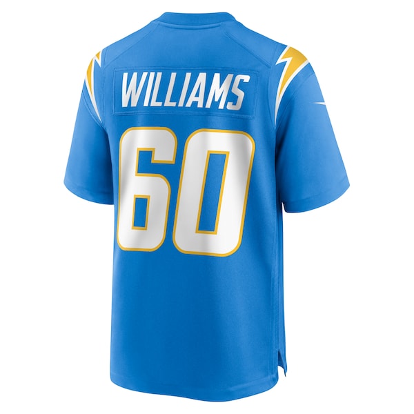 Bucky Williams Los Angeles Chargers Nike Team Game Jersey - Powder Blue - Image 4