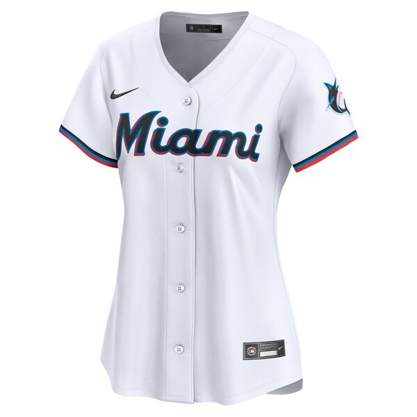 Jazz Chisholm Jr. Miami Marlins Nike Women's Home Limited Player Jersey - White - Image 2