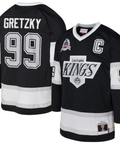 Wayne Gretzky Los Angeles Kings  Toddler 1992/93 Blue Line 2.0 Player Jersey - Black