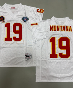 Joe Montana Kansas City Chiefs Authentic Throwback Retired Player Jersey