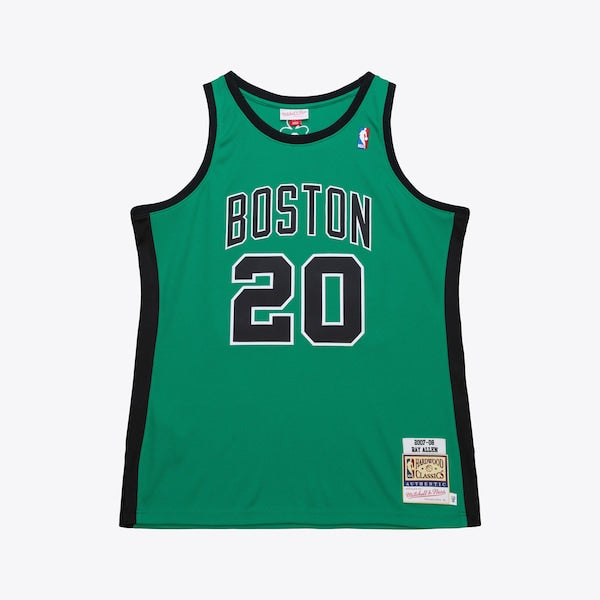 Ray Allen Boston Celtics 2007-08 Hardwood Classics Authentic Jersey - Kelly Green