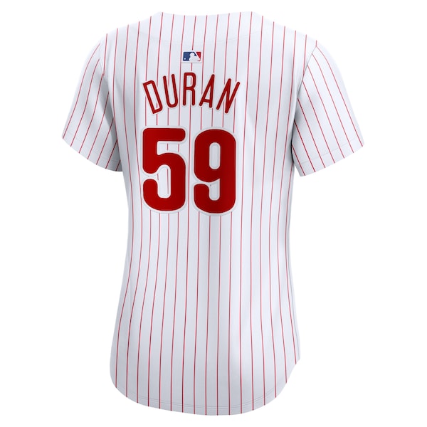 Jhoan Duran Philadelphia Phillies Nike Women's Home Limited Player Jersey - White - Image 3