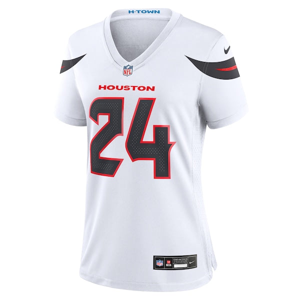 Derek Stingley Jr. Houston Texans Nike Women's Game Jersey - White - Image 3