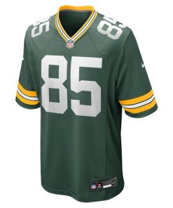 Alternative view of Tucker Kraft Green Bay Packers Nike  Game Jersey -  Green