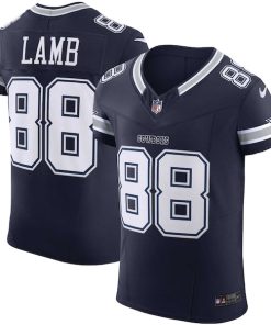 CeeDee Lamb Dallas Cowboys Nike Vapor F.U.S.E. Elite Jersey - Navy