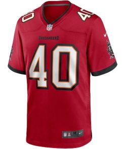Alternative view of Mike Alstott Tampa Bay Buccaneers Nike Retired Player Game Jersey - Red
