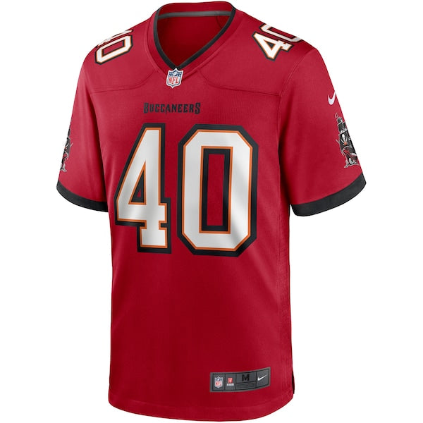 Mike Alstott Tampa Bay Buccaneers Nike Retired Player Game Jersey - Red - Image 2