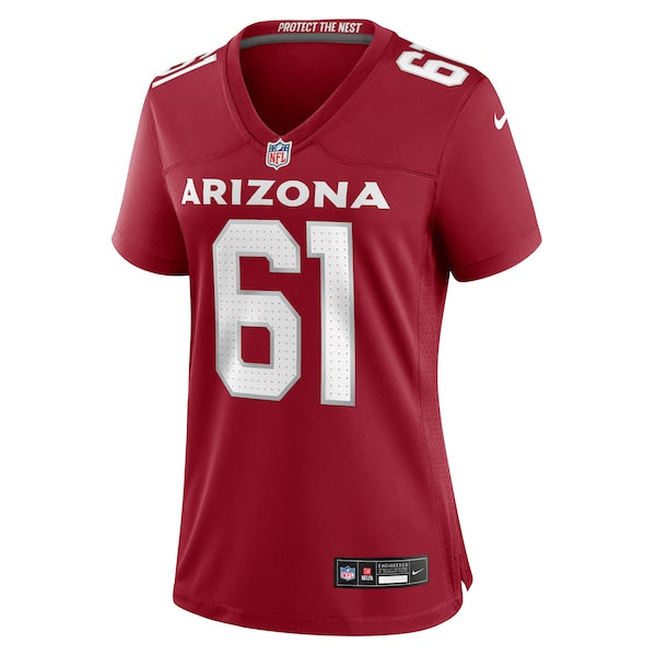 Carter O'Donnell Arizona Cardinals Nike Women's Team Game Jersey - Cardinal - Image 2