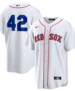 Boston Red Sox Nike Home  2025 Jackie Robinson Day Replica Jersey - White