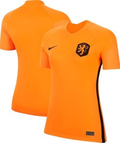 Netherlands Women's National Team Nike Women's 2022/23 Home Replica Blank Jersey - Orange