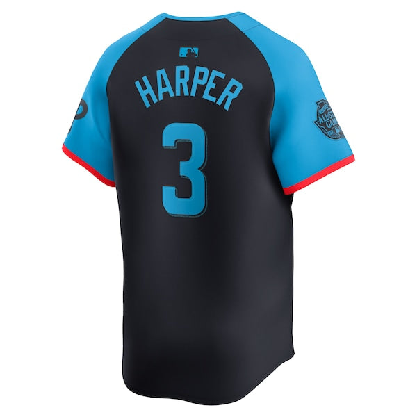 Bryce Harper National League Nike 2024 MLB All-Star Game Limited Player Jersey - Navy - Image 4