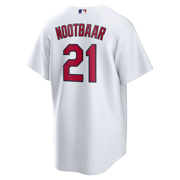Lars Nootbaar St. Louis Cardinals Nike Home Replica Jersey - White - Image 3