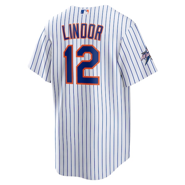 Francisco Lindor New York Mets Nike Youth 2025 MLB All-Star Game Home Replica Player Jersey - White - Image 2
