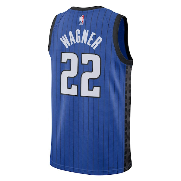 Franz Wagner Orlando Magic Jordan Brand Unisex Swingman Jersey - Statement Edition - Blue - Image 3