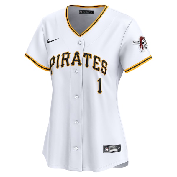 Pittsburgh Pirates Nike Women's #1 Mom Home Limited Jersey - White - Image 2