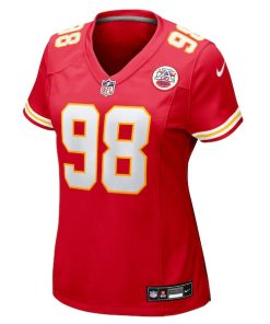 Alternative view of Janarius Robinson Kansas City Chiefs Nike Women's Team Game Jersey -  Red