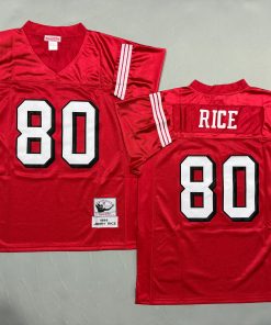 Jerry Rice San Francisco 49ers Authentic Throwback Retired Player Jersey