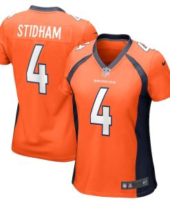Jarrett Stidham Denver Broncos Nike Women's Game Player Jersey - Orange