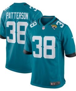 Riley Patterson Jacksonville Jaguars Nike Team Game Jersey -  Teal