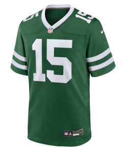 Alternative view of Adonai Mitchell New York Jets Nike Team  Game Jersey - Legacy Green