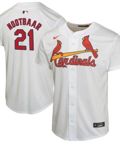 Lars Nootbaar St. Louis Cardinals Nike Youth Home Game Player Jersey - White