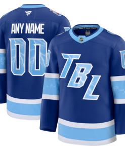 Tampa Bay Lightning  2026 NHL Stadium Series Premium Custom Jersey - Blue