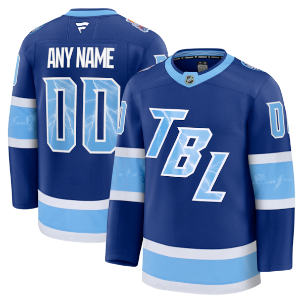 Tampa Bay Lightning 2026 NHL Stadium Series Premium Custom Jersey - Blue