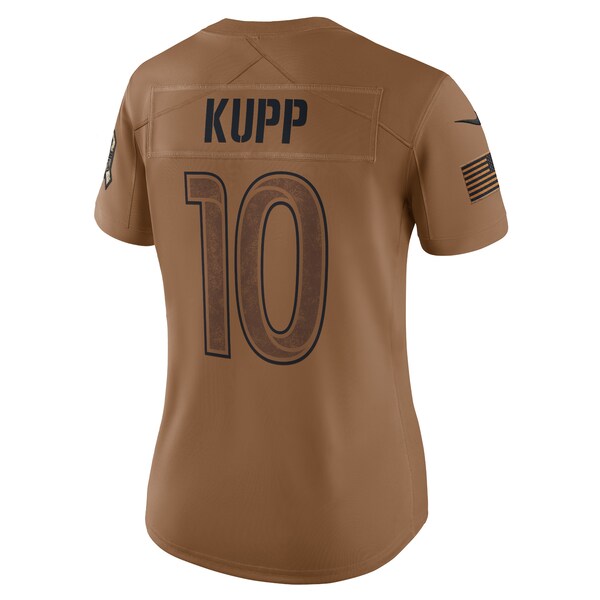 Cooper Kupp Los Angeles Rams Nike Women's 2023 Salute To Service Limited Jersey - Brown - Image 3