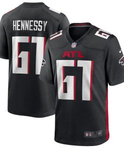 Matt Hennessy Atlanta Falcons Nike Player Game Jersey - Black