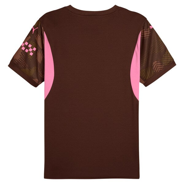 Manchester City Puma 2024/25 Replica Short Sleeve Goalkeeper Jersey - Brown - Image 4