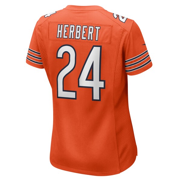 Khalil Herbert Chicago Bears Nike Women's Alternate Game Player Jersey - Orange/Navy - Image 4