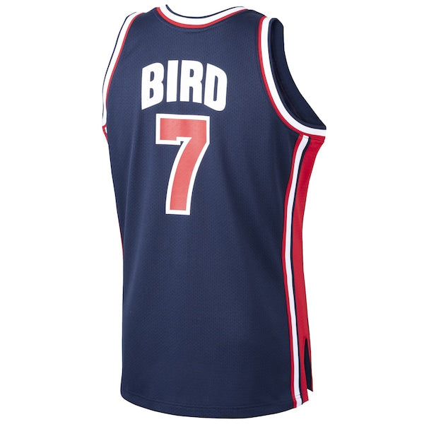 Larry Bird USA Basketball 1992 Dream Team Authentic Jersey - Navy - Image 3