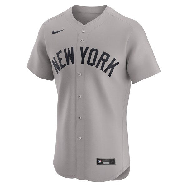 New York Yankees Nike Road 2024 Jackie Robinson Day Elite Jersey - Gray - Image 2