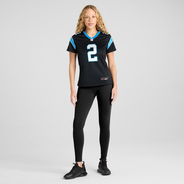 Mike Jackson Carolina Panthers Nike Women's Game Jersey - Black