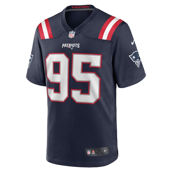 Daniel Ekuale New England Patriots Nike Game Player Jersey - Navy - Image 2