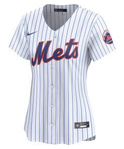Alternative view of New York Mets Nike Women's Home Limited Jersey - White