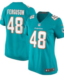 Blake Ferguson Miami Dolphins Nike Women's  Game Jersey -  Aqua