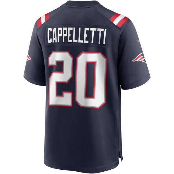 Gino Cappelletti New England Patriots Nike Game Retired Player Jersey - Navy - Image 3