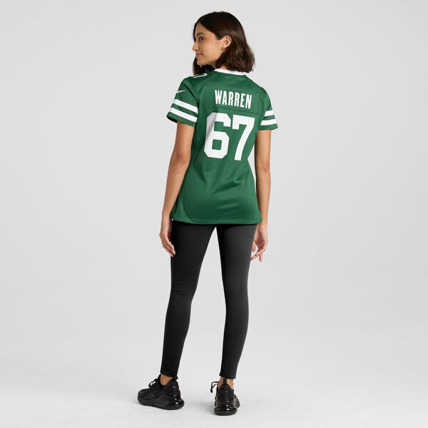 Carter Warren New York Jets Nike Women's Team Game Jersey - Legacy Green - Image 5