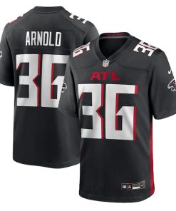 Grayland Arnold Atlanta Falcons Nike Team Game Jersey -  Black