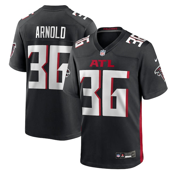 Grayland Arnold Atlanta Falcons Nike Team Game Jersey - Black