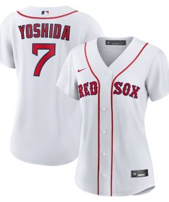 Masataka Yoshida Boston Red Sox Nike Women's Home Replica Jersey - White