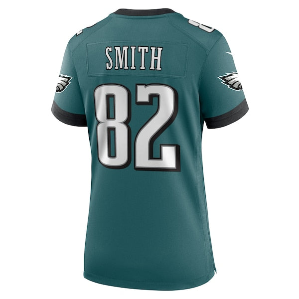 Ainias Smith Philadelphia Eagles Nike Women's Team Game Jersey - Midnight Green - Image 5