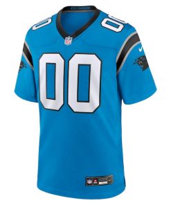 Alternative view of Carolina Panthers Nike Alternate Custom Game Jersey - Blue