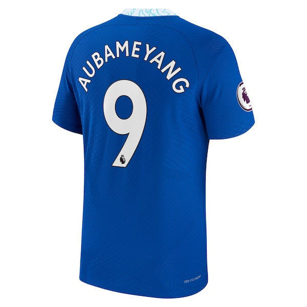 Pierre-Emerick Aubameyang Chelsea Nike 2022/23 Home Vapor Match Authentic Player Jersey - Blue - Image 3