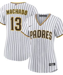 Manny Machado San Diego Padres Nike Women's Home Replica Player Jersey - White/Brown