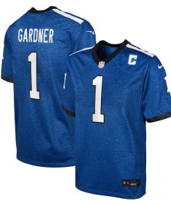 Indianapolis Colts Nike Game Secondary Alternate Jersey - Ahmad Sauce Gardner - Youth
