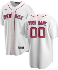Boston Red Sox Nike Youth Home Replica Custom Jersey - White