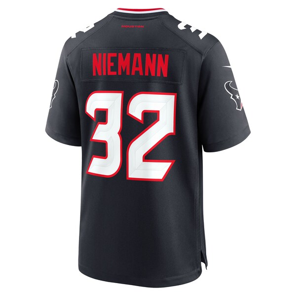Nick Niemann Houston Texans Nike Team Game Jersey - Navy - Image 4