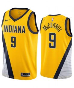 T.J. McConnell Indiana Pacers Nike Unisex Swingman Replica Jersey - Icon Edition - Yellow